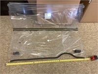 Golf cart folding window - no extra parts with