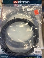 Two Weltron 25 ft patch cable, unopened