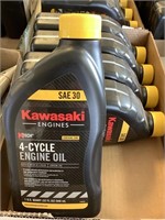 5 quarts of Kawasaki SAE 30, 4 cycle engine oil