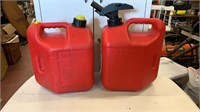 2 Blitz Gas Cans, 2 Gallons