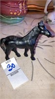 Miniature cast iron horse