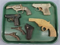 Toy Cap Guns, Wooden Pistol