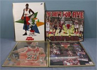 (4) Chicago Bulls Posters