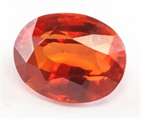 11.35ct Oval Pink Natural Padparadscha Sapphire