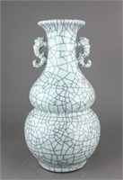 Chinese Guan Type Large Porcelain Vase