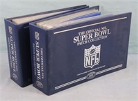 (2) Binders of Superbowl Patch Collection
