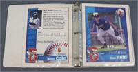 Signed Set of 2000 Binghamton Mets Press-Sun Cards