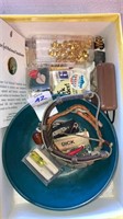 Men’s bracelets pins misc box