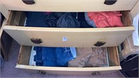 2-drawers clothing contents Lee jeans shirts