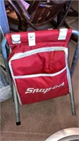 Snap-on tools backpack folding seat cooler