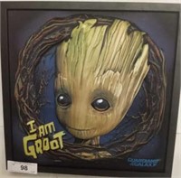 I AM GROOT GUARDIANS OF THE GALAXY SIGN 14X14