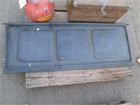 Vintage Ford Tailgate, Gas Can & Misc
