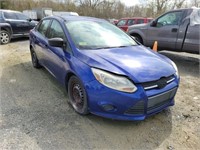 2012 FORD FOCUS S / SALVAGE TITLE