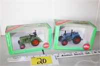 2 German tractors