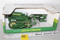 John Deere Lindeman Crawler w/2 bottom plow in box
