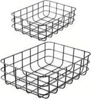 Small Metal Wire Storage Baskets