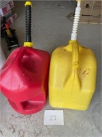 2 Gas Cans (5 gal)