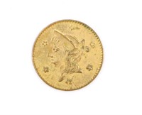 1861 California Gold Liberty Head Token?