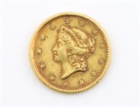 1851 US Gold Liberty Head Dollar