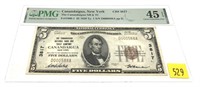 $5 National Bank note, series of 1929 Canandaigua,