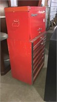 SNAP ON TOOL BOX AND CONTENTS