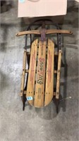 SNOW KING WOODEN SLED