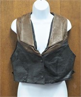 Leather Vanguard Vest Size Ladies XL