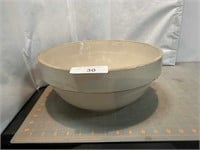 Red Wing 12" milk pan bowl, bottom marked