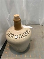 Vintage Jeroboam whiskey jug stoneware, Glasgow,
