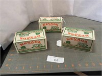 3 vintage Nevada, Iowa butter boxes