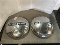 2 Ford hub caps