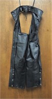 Leather Chaps Size Mens XL