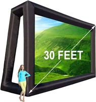 30' Huge Inflatable Movie Projector Screen &Blower