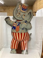 Republican Candidate Elephant Cardboard Sign,