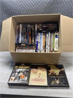 Large quantity of DVDs