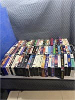 Large quantity of VHS tapes