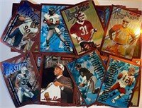 LOT OF APPROX. 50 1996 FINEST FOOTBALL CARDS