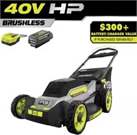 20 in. Cordless Battery Walk Behind Push Mower