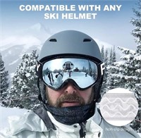 Findway Ski Goggles OTG- Over Glasses Snow