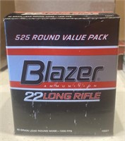 525 round value pack Blazer 22 long rifle ammo /