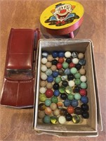 Vintage Toy Lot / MARBLES TOY CAR / SHIPS