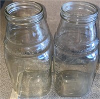 2 White House Vinegar Handee Handee Jars