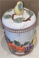 12" Canister Cookie Jar / No Shipping