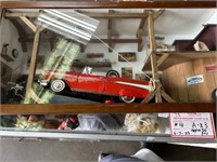 Shadowbox of Classic Car Garage Chevy Bel Air