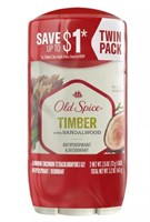 (2) Old Spice Men's Timber with Sandalwood