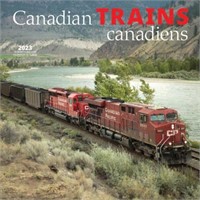 Canadian Trains 2023 Monthly Wall Calendar