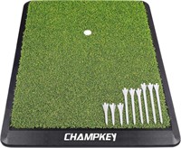 CHAMPKEY Premium Synthetic Turf Golf Hitting Mat