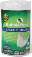 Duck Brand Large Bubble Wrap Roll, 5/16" Large