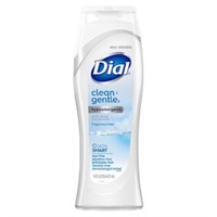 (2) Dial Clean + Gentle Fragrance Free Body Wash
