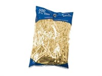 Intech 500 Pack 2 3 4 Inch Natural Tees